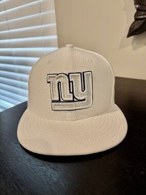 9fifty NY Giants White Baseball Hat, OS